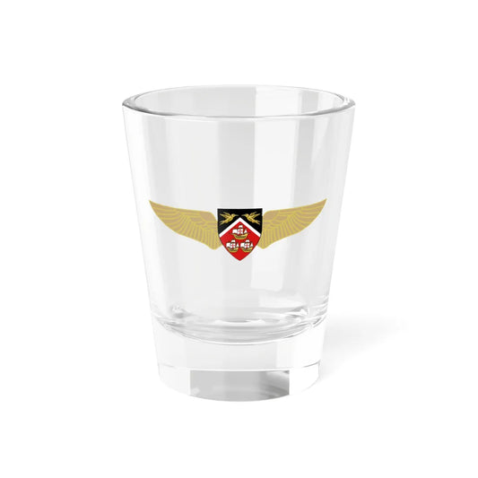 Trinadad and Tabago air wing roundel (Trinidad and Tobago) (Coat of Arms) Shot Glass 1.5oz 1.5oz - Go Mug Yourself