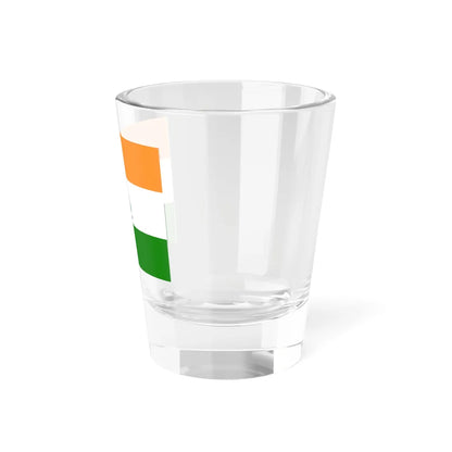 Trinamool Congress Flag (India) Shot Glass 1.5oz - Go Mug Yourself