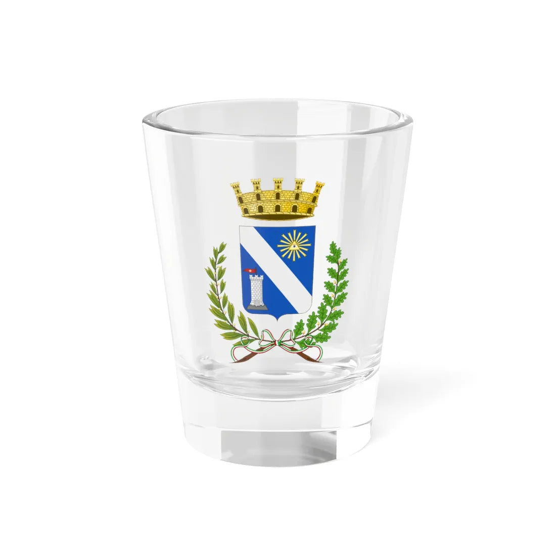 Trinitapoli-Stemma (Italy) (Coat of Arms) Shot Glass 1.5oz 1.5oz - Go Mug Yourself
