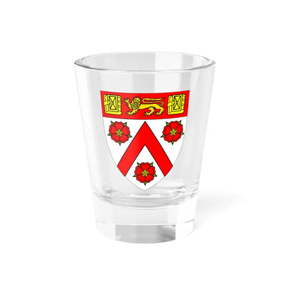 Trinity College Cambridge shield (England) (Coat of Arms) Shot Glass 1.5oz 1.5oz - Go Mug Yourself