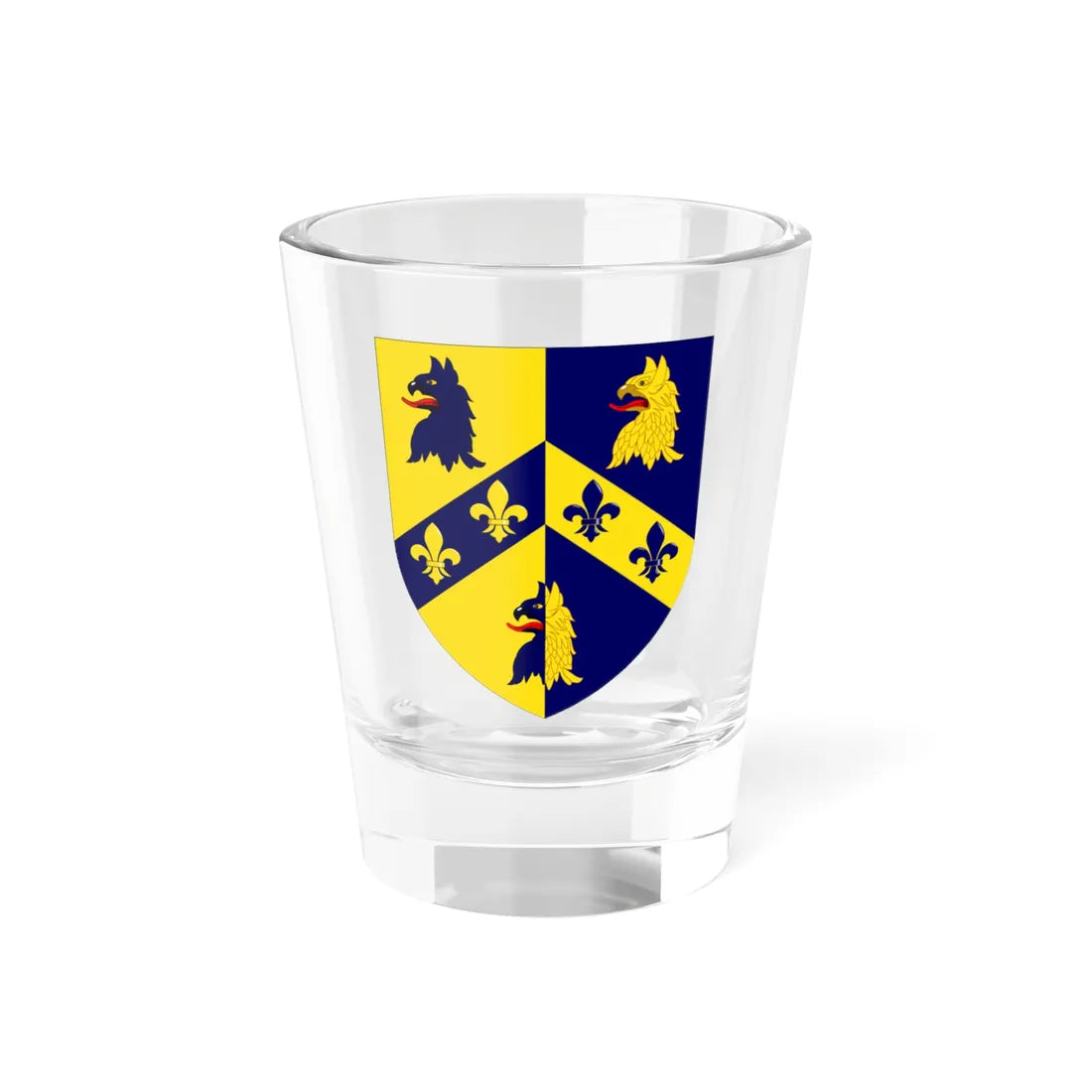 Trinity College Oxford arms (England) (Coat of Arms) Shot Glass 1.5oz 1.5oz - Go Mug Yourself
