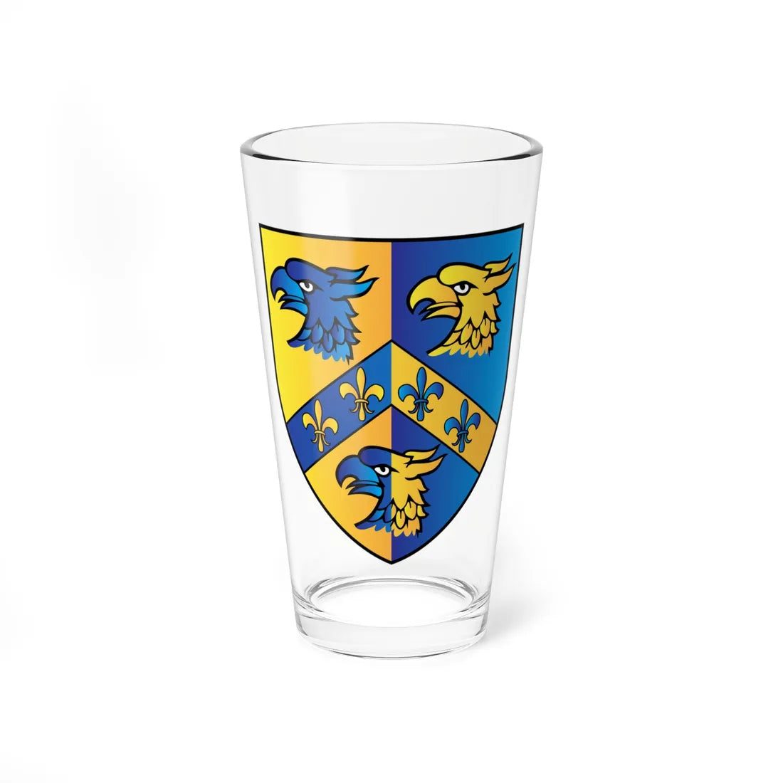 Trinity College Oxford Coat Of Arms (England) (Coat of Arms) Pint Glass 16oz 16oz - Go Mug Yourself