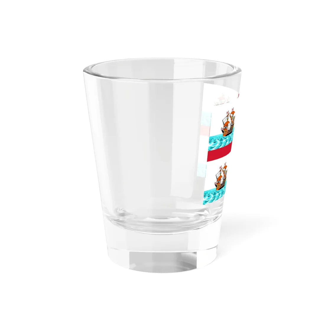Trinity House Flag pre-1937 (United Kingdom) Shot Glass 1.5oz - Go Mug Yourself