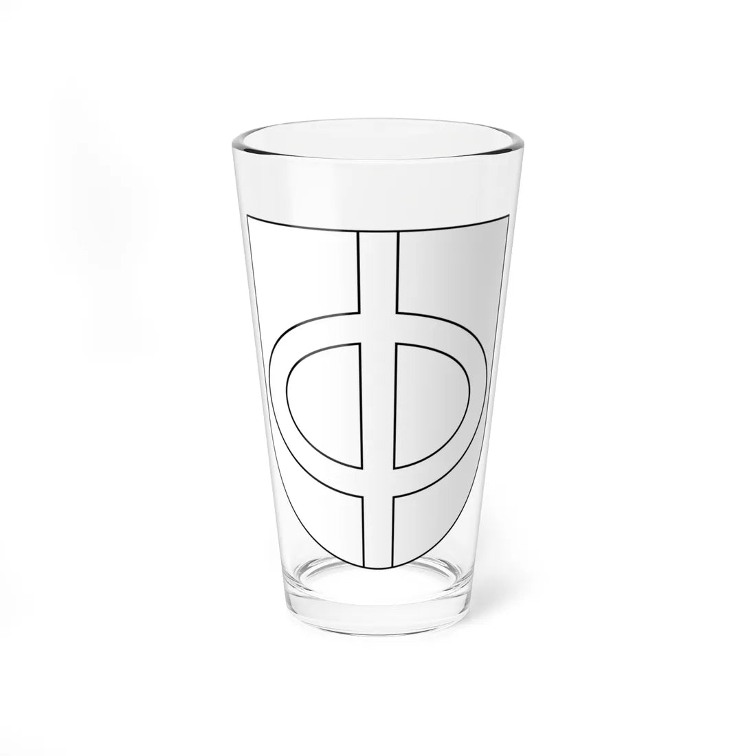 Trönö vapen (Sweden) (Coat of Arms) Pint Glass 16oz 16oz - Go Mug Yourself