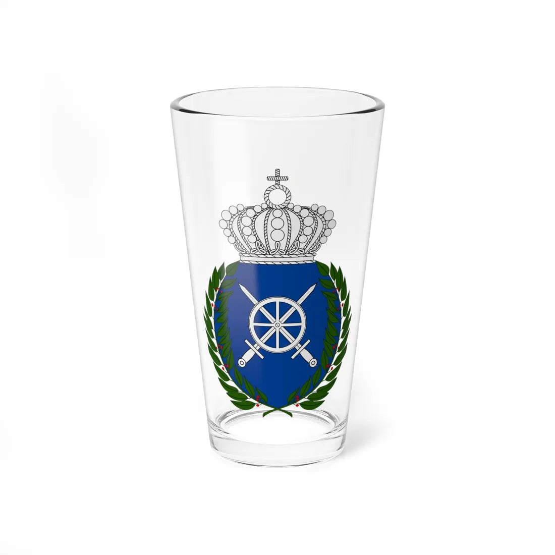 TrängKAS vapen (Sweden) (Coat of Arms) Pint Glass 16oz 16oz - Go Mug Yourself