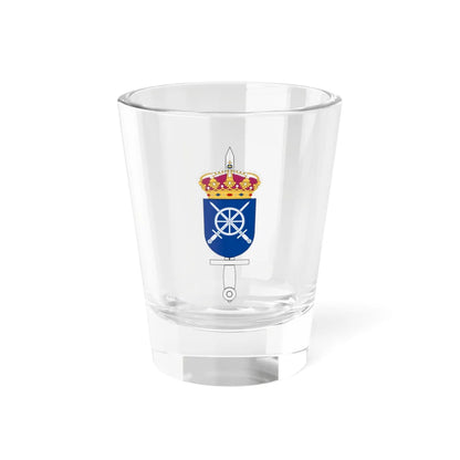 Trängregementet vapen (Sweden) (Coat of Arms) Shot Glass 1.5oz 1.5oz - Go Mug Yourself