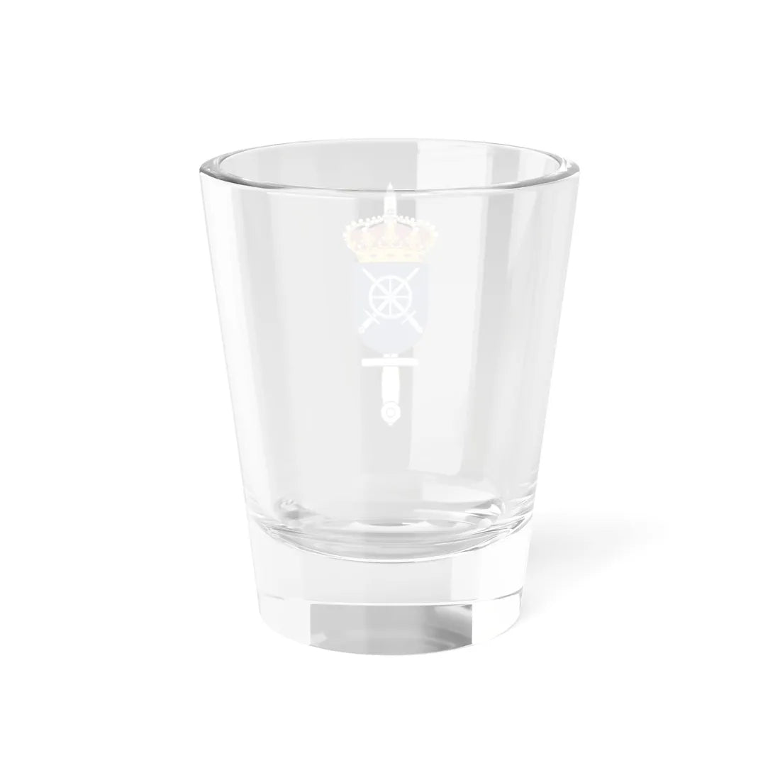 Trängregementet vapen (Sweden) (Coat of Arms) Shot Glass 1.5oz - Go Mug Yourself