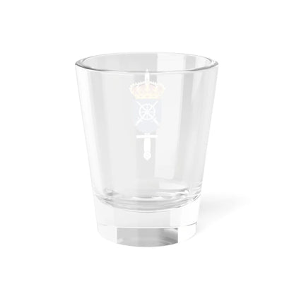 Trängregementet vapen (Sweden) (Coat of Arms) Shot Glass 1.5oz - Go Mug Yourself