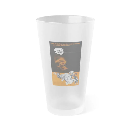 TROG 1970 Movie Poster - Frosted Pint Glass 16oz 16oz Frosted - Go Mug Yourself