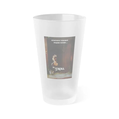 TROLL 1986 Movie Poster - Frosted Pint Glass 16oz Default Title - Go Mug Yourself