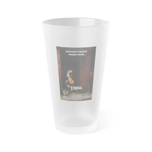 TROLL 1986 Movie Poster - Frosted Pint Glass 16oz-Go Mug Yourself