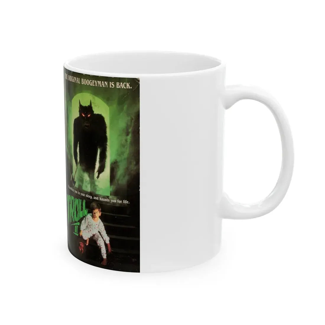 TROLL 2 VERSION 2 (VHS COVER) - White Coffee Mug - Go Mug Yourself