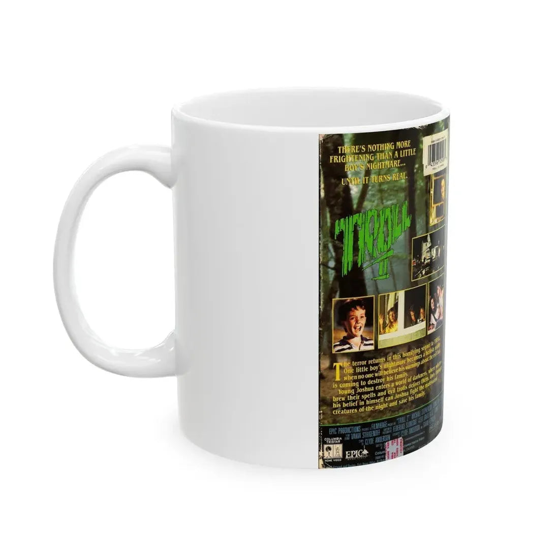 TROLL 2 VERSION 2 (VHS COVER) - White Coffee Mug - Go Mug Yourself