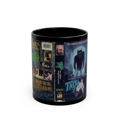TROLL 2 (VHS COVER) - Black Coffee Mug 11oz - Go Mug Yourself