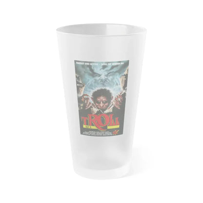 TROLL 3 (QUEST FOR THE MIGHTY SWORD) 1990 Movie Poster - Frosted Pint Glass 16oz Default Title - Go Mug Yourself