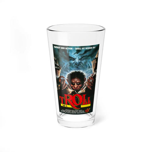 TROLL 3 (QUEST FOR THE MIGHTY SWORD) 1990 Movie Poster - Pint Glass 16oz-16oz-Go Mug Yourself