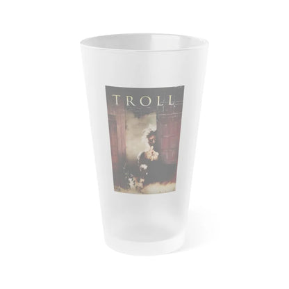 TROLL (TEASER) 1986 Movie Poster - Frosted Pint Glass 16oz-16oz-Frosted-Go Mug Yourself