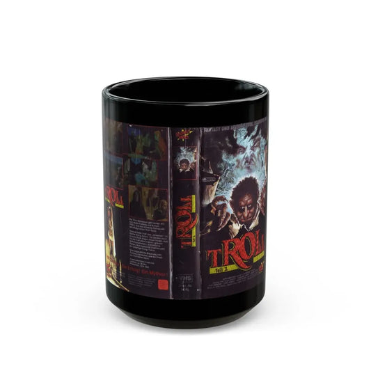 TROLL TEIL 3 (VHS COVER) - Black Coffee Mug 15oz - Go Mug Yourself