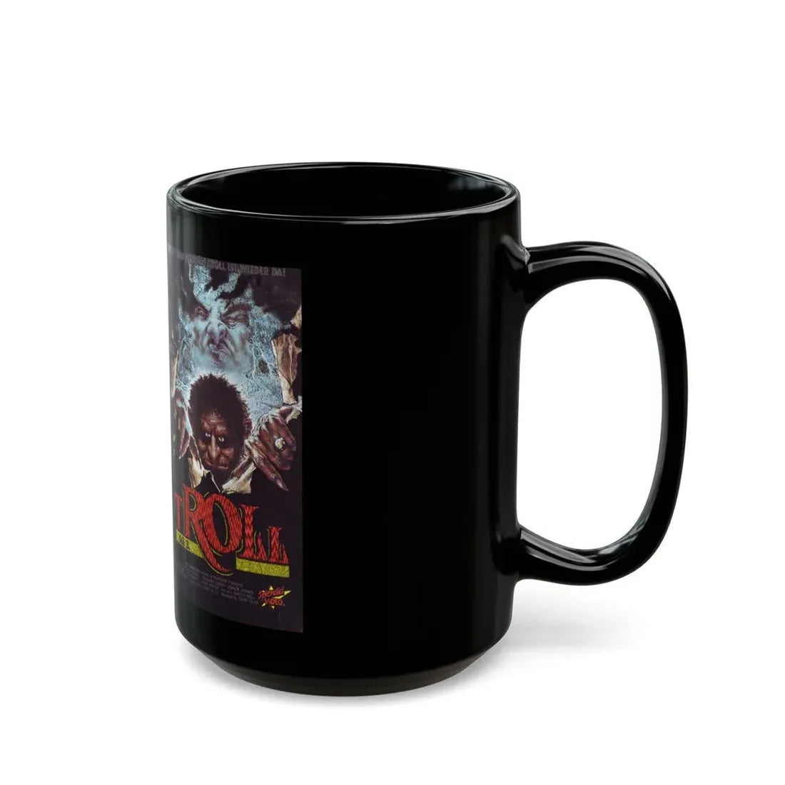 TROLL TEIL 3 (VHS COVER) - Black Coffee Mug - Go Mug Yourself