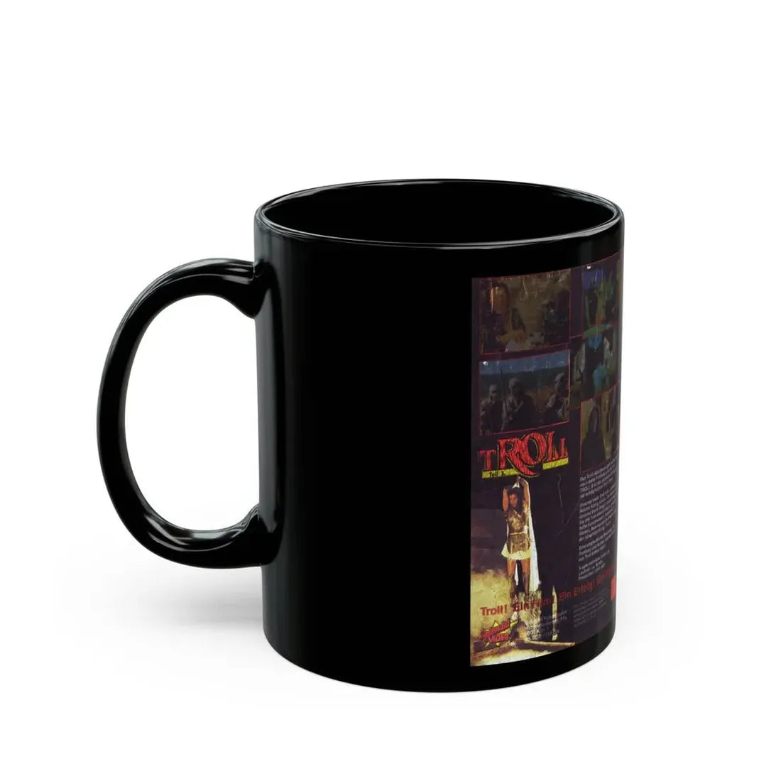 TROLL TEIL 3 (VHS COVER) - Black Coffee Mug - Go Mug Yourself