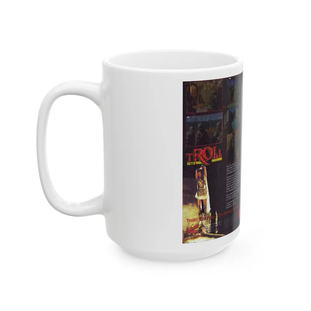 TROLL TEIL 3 (VHS COVER) - White Coffee Mug-Go Mug Yourself