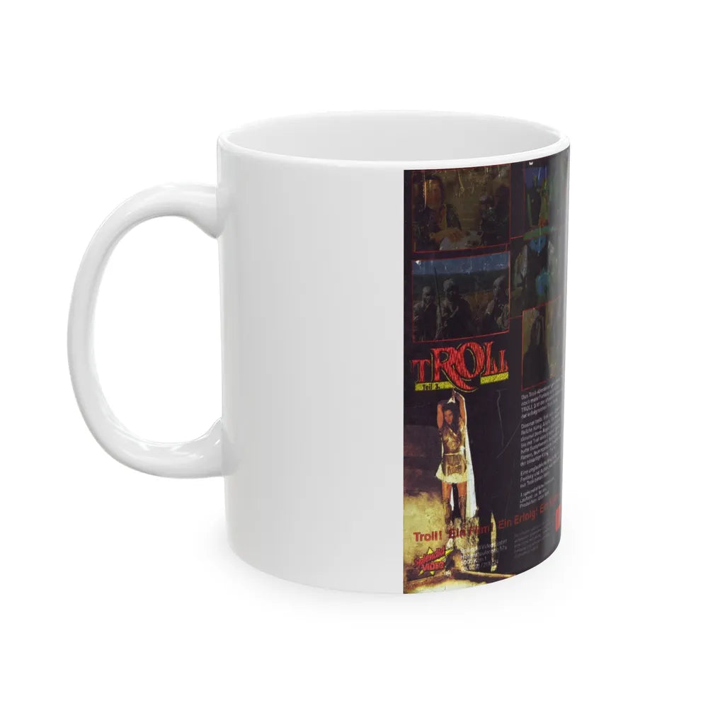 TROLL TEIL 3 (VHS COVER) - White Coffee Mug-Go Mug Yourself