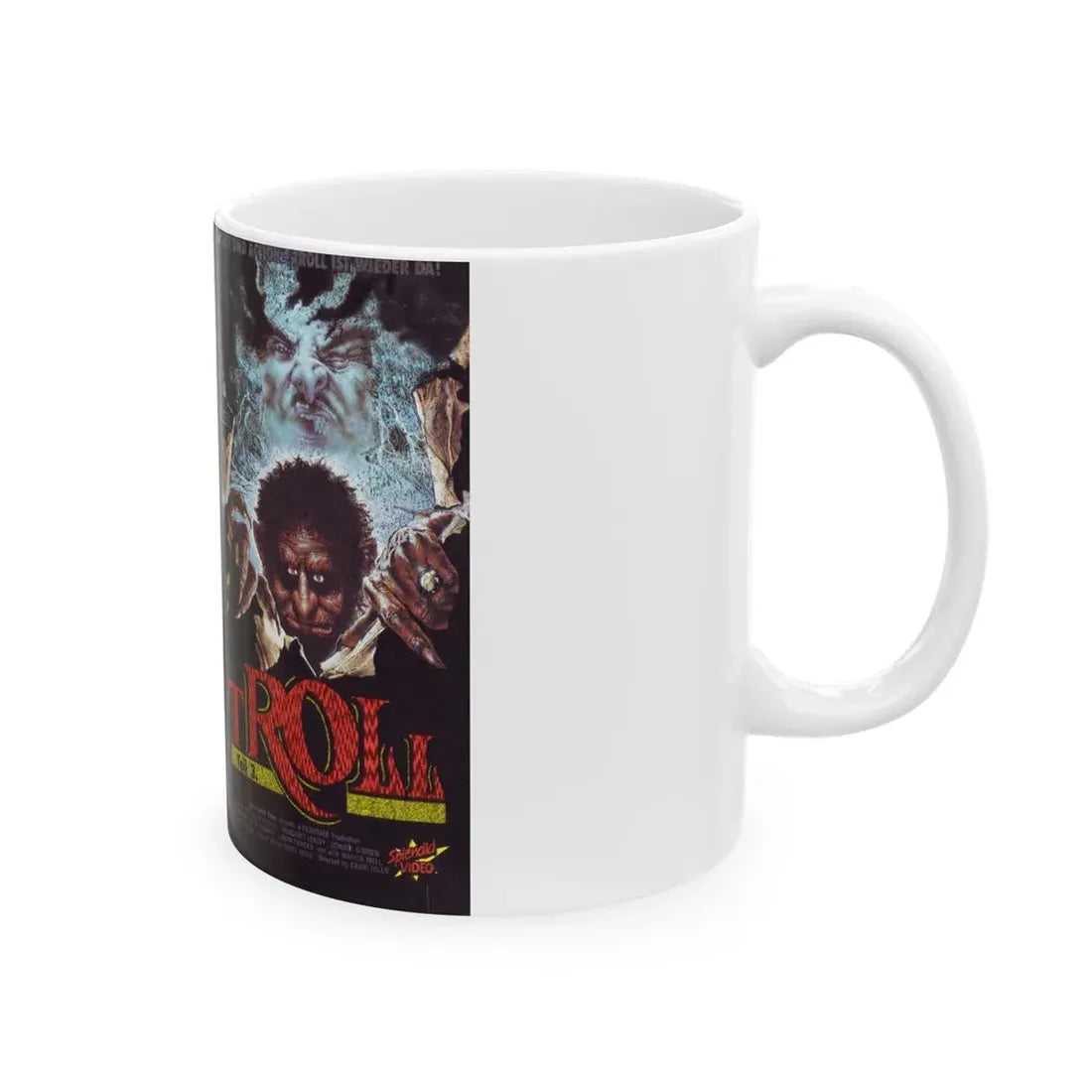 TROLL TEIL 3 (VHS COVER) - White Coffee Mug - Go Mug Yourself
