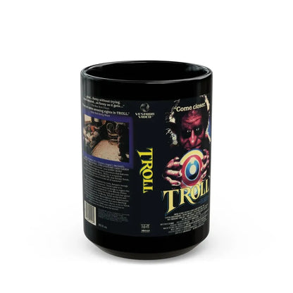 TROLL (VHS COVER) - Black Coffee Mug 15oz - Go Mug Yourself