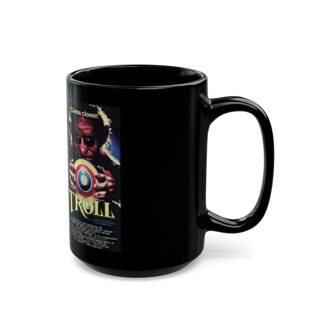 TROLL (VHS COVER) - Black Coffee Mug-Go Mug Yourself