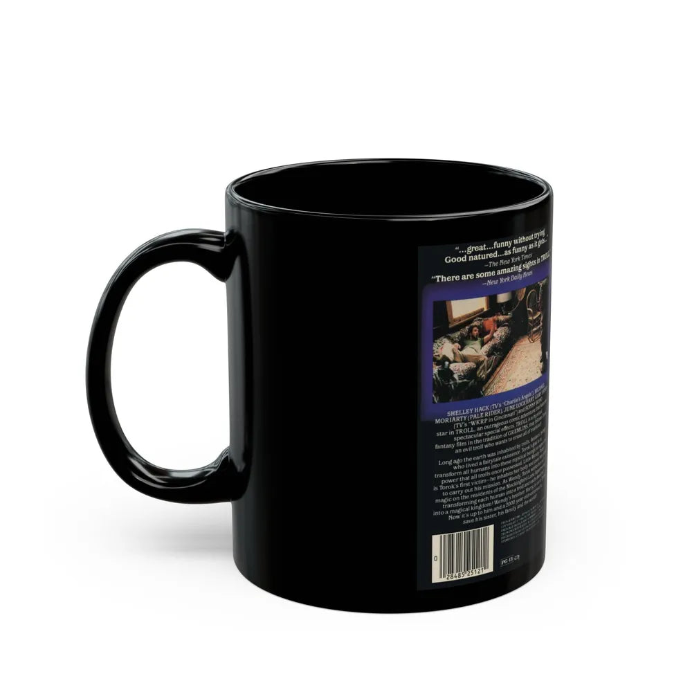 TROLL (VHS COVER) - Black Coffee Mug-Go Mug Yourself