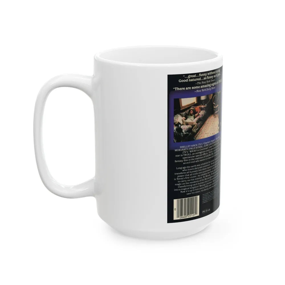 TROLL (VHS COVER) - White Coffee Mug-Go Mug Yourself