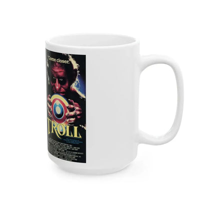 TROLL (VHS COVER) - White Coffee Mug - Go Mug Yourself