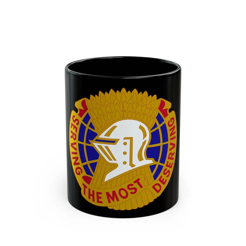 Troop Support Agency (U.S. Army) Black Coffee Mug-11oz-Go Mug Yourself