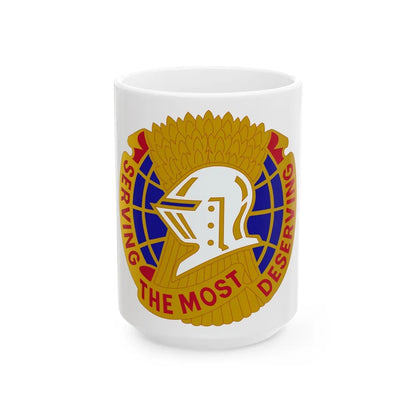 Troop Support Agency (U.S. Army) White Coffee Mug-15oz-Go Mug Yourself