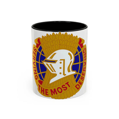Troop Support Agency (U.S. Army) Accent Coffee Mug 11oz Black - Go Mug Yourself