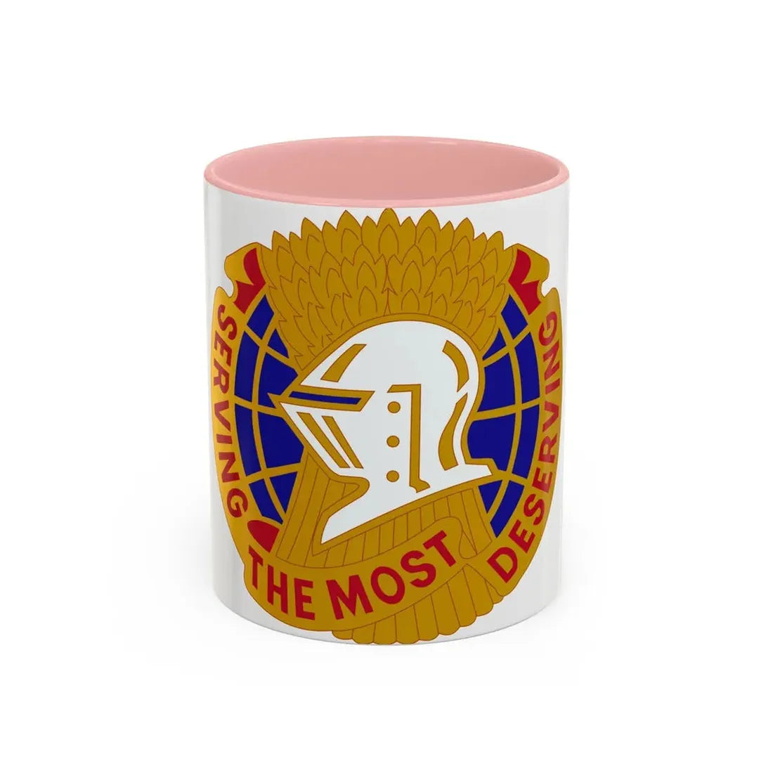 Troop Support Agency (U.S. Army) Accent Coffee Mug 11oz Pink - Go Mug Yourself