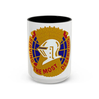 Troop Support Agency (U.S. Army) Accent Coffee Mug 15oz Black - Go Mug Yourself