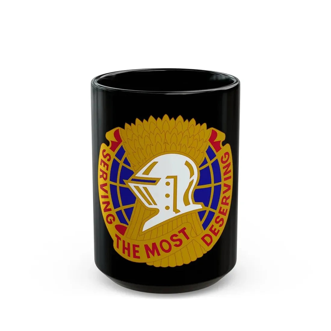 Troop Support Agency (U.S. Army) Black Coffee Mug 15oz - Go Mug Yourself