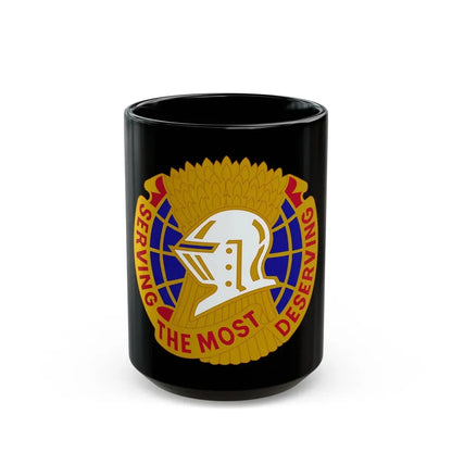 Troop Support Agency (U.S. Army) Black Coffee Mug 15oz - Go Mug Yourself