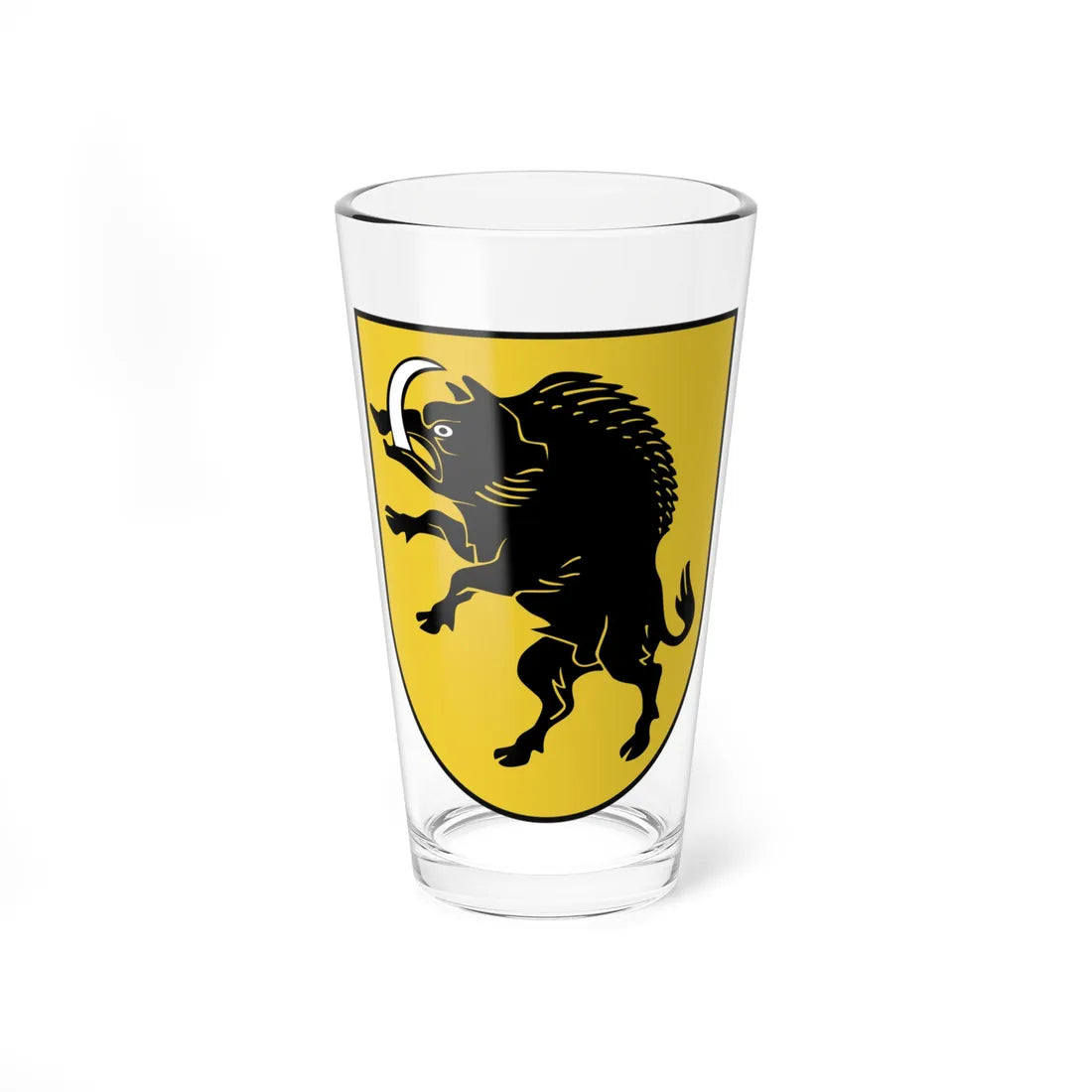 TroskunaiCOA (Lithuania) (Coat of Arms) Pint Glass 16oz 16oz - Go Mug Yourself