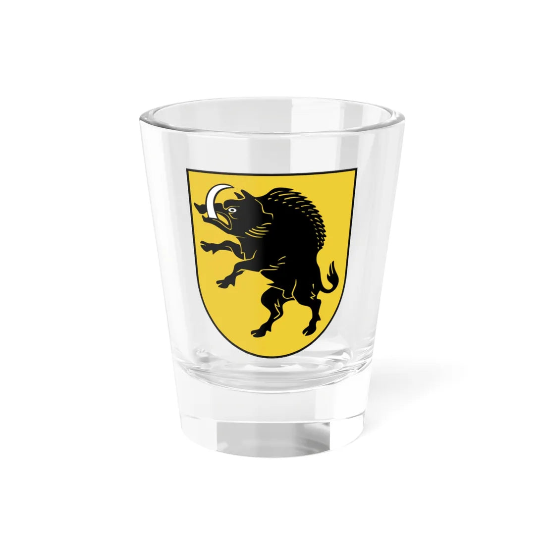 TroskunaiCOA (Lithuania) (Coat of Arms) Shot Glass 1.5oz 1.5oz - Go Mug Yourself