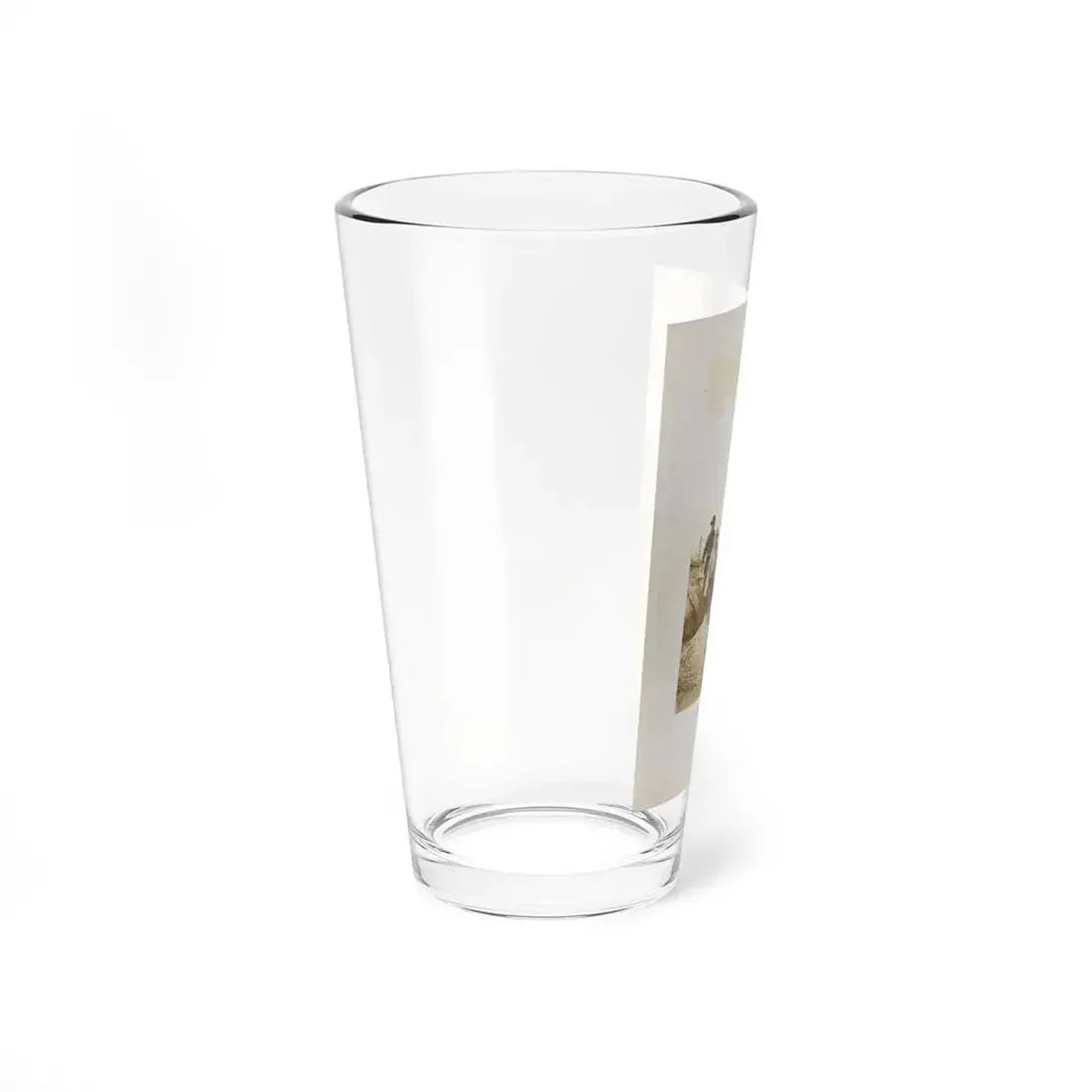 Trouble at Quinn's Crossing (Gunsmoke Western), paperback cover, 1971 - Pint Glass 16oz - Go Mug Yourself