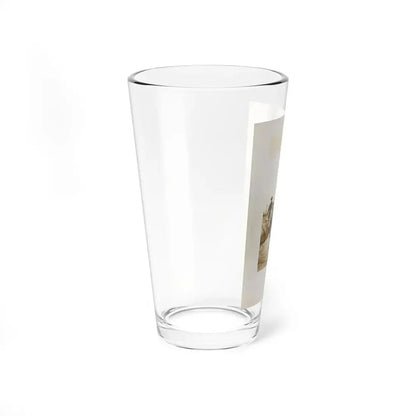 Trouble at Quinn's Crossing (Gunsmoke Western), paperback cover, 1971 - Pint Glass 16oz - Go Mug Yourself