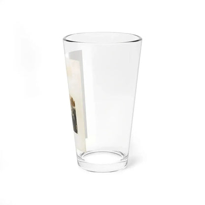 Trouble at Quinn's Crossing (Gunsmoke Western), paperback cover, 1971 - Pint Glass 16oz - Go Mug Yourself