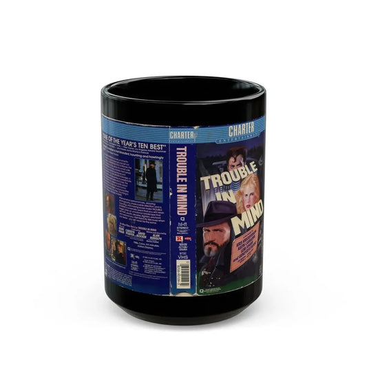 TROUBLE IN MIND (VHS COVER) - Black Coffee Mug 15oz - Go Mug Yourself