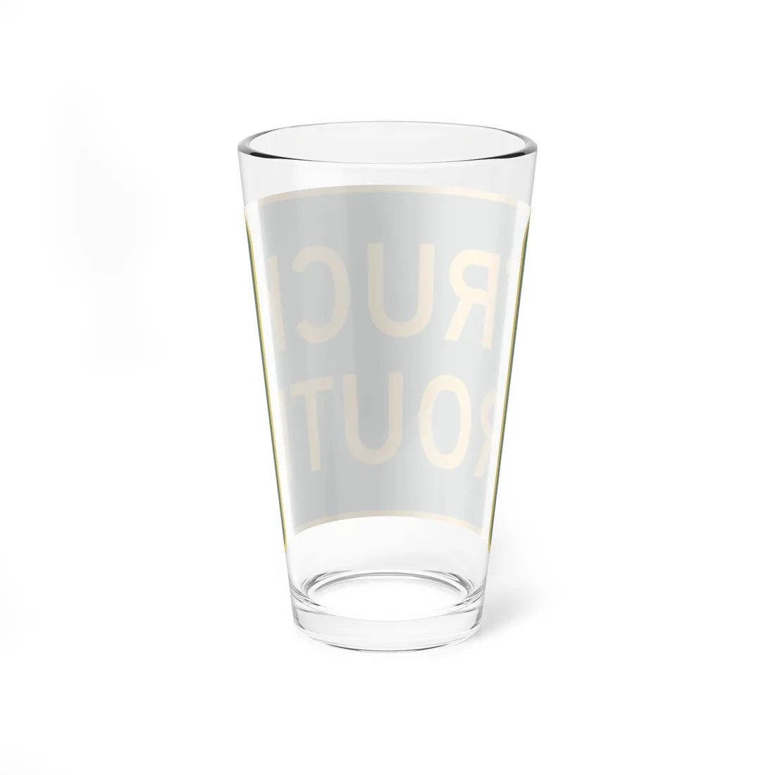 Truck Route plate GSP (New Jersey) (Road Sign) Pint Glass 16oz - Go Mug Yourself
