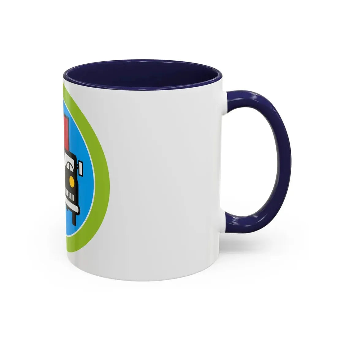 Truck Transportation (Boy Scout Merit Badge) Accent Coffee Mug - Go Mug Yourself