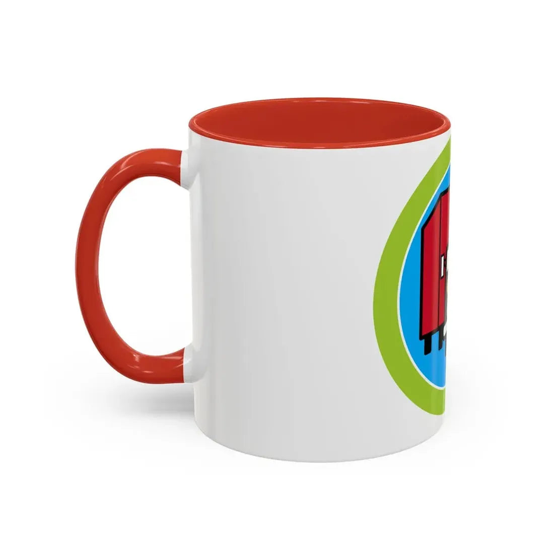 Truck Transportation (Boy Scout Merit Badge) Accent Coffee Mug - Go Mug Yourself