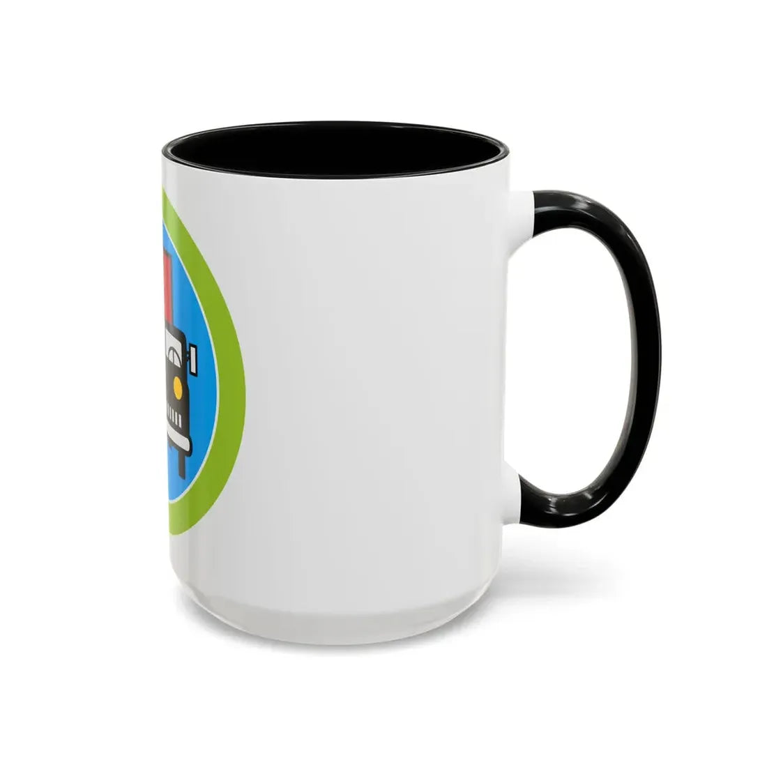 Truck Transportation (Boy Scout Merit Badge) Accent Coffee Mug - Go Mug Yourself