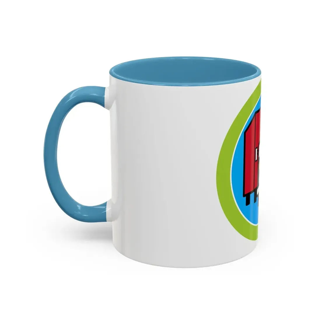 Truck Transportation (Boy Scout Merit Badge) Accent Coffee Mug - Go Mug Yourself
